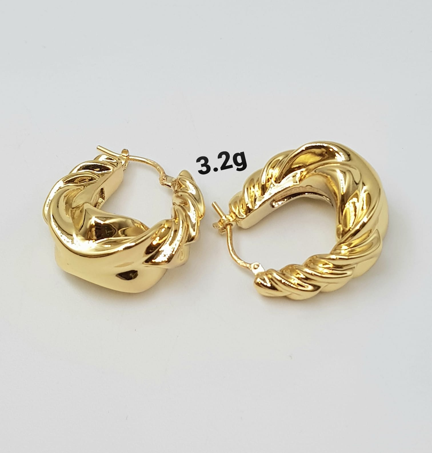 18k Gold earrings Gratzilla 