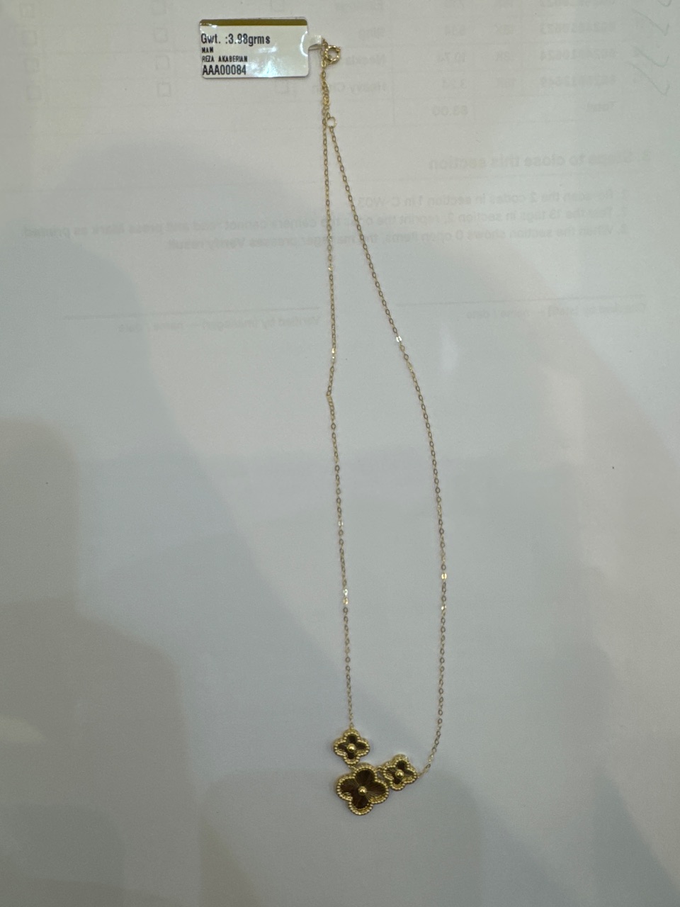18K Gold Necklace BG26019199