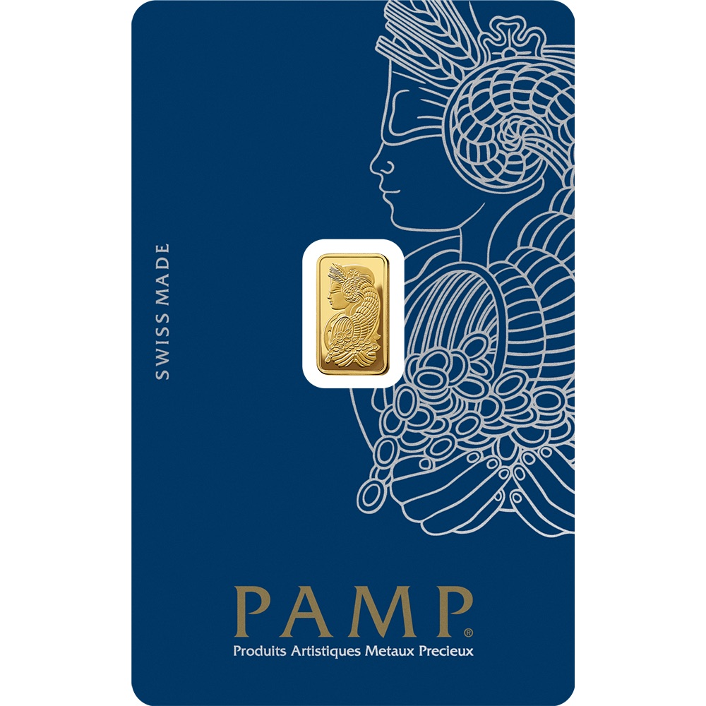 1 gr Gold Bar  Pamp 