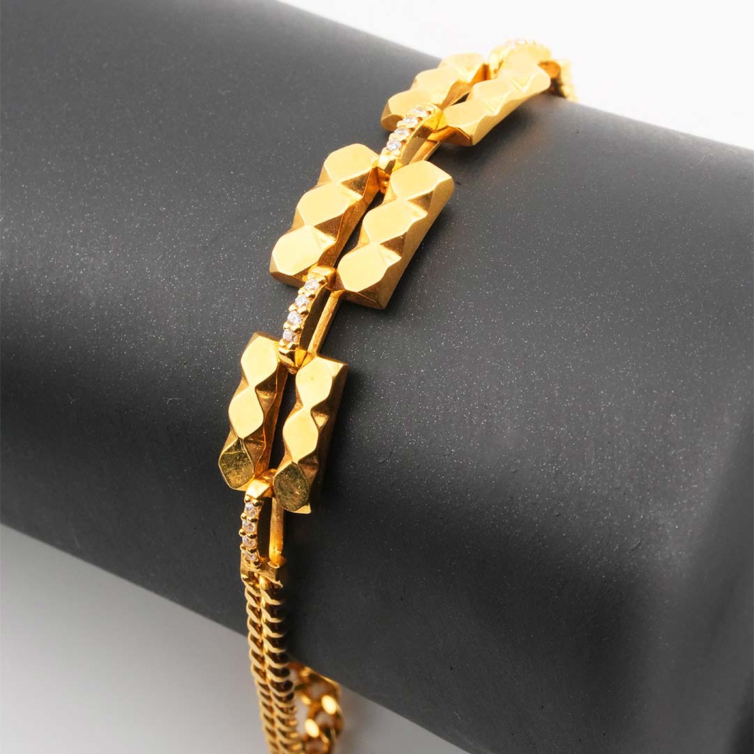21K gold bracelet