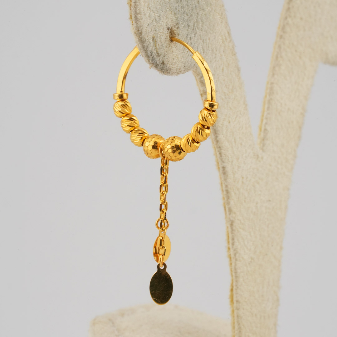 21K Gold earrings