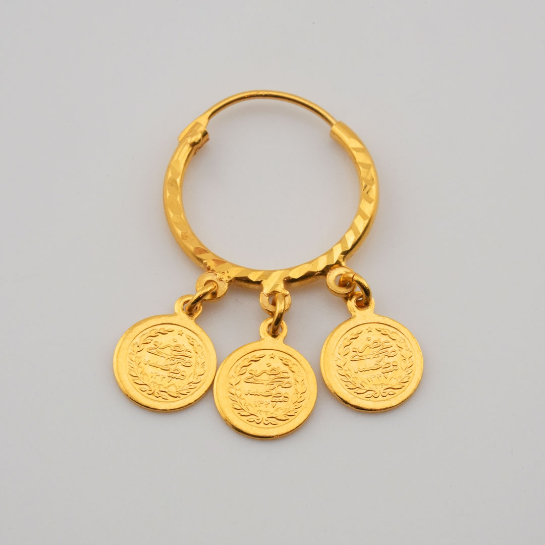 21K Gold earrings