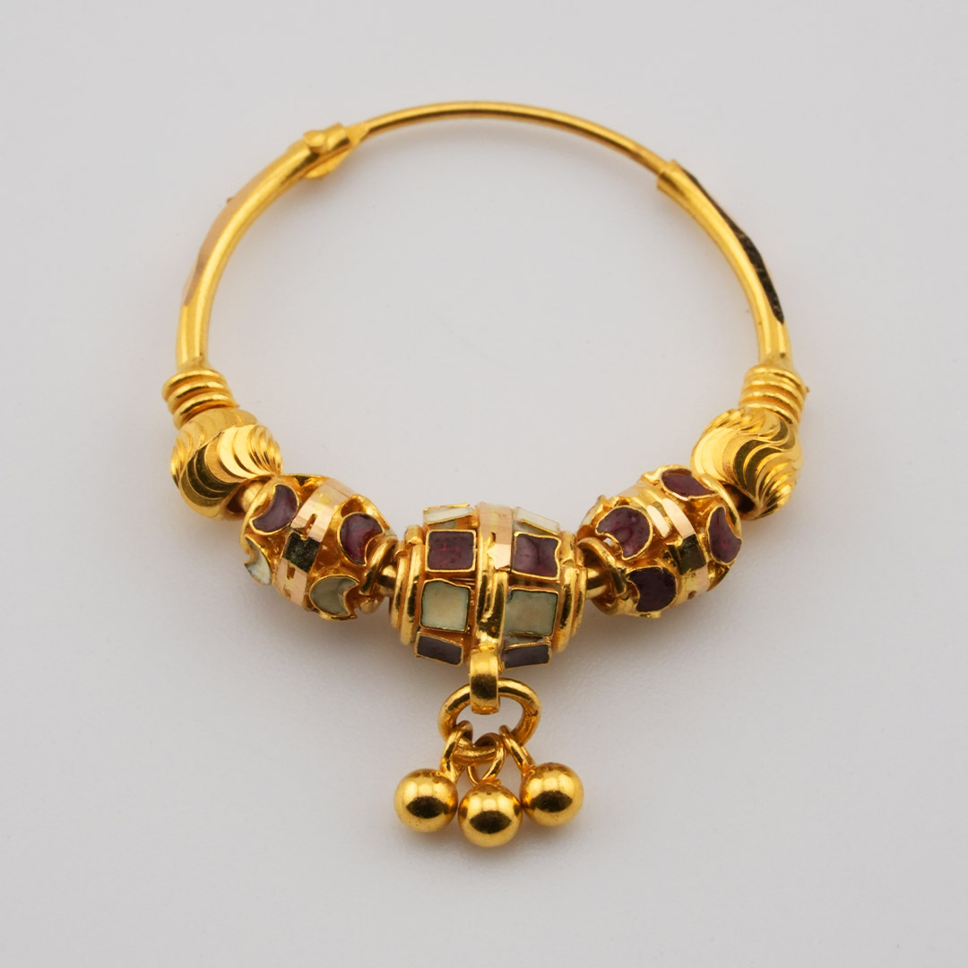 21K Gold earring