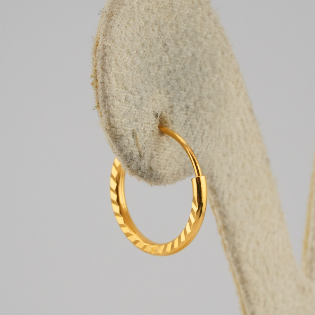 21K Gold earrings