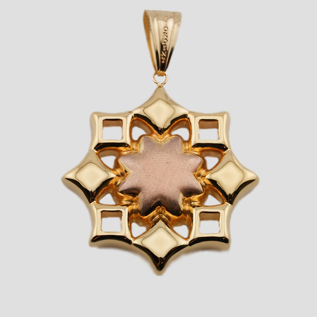 18K Gold Pendant 