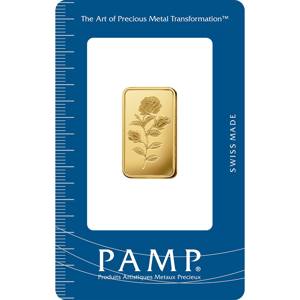  1 gr Gold Bar Pamp