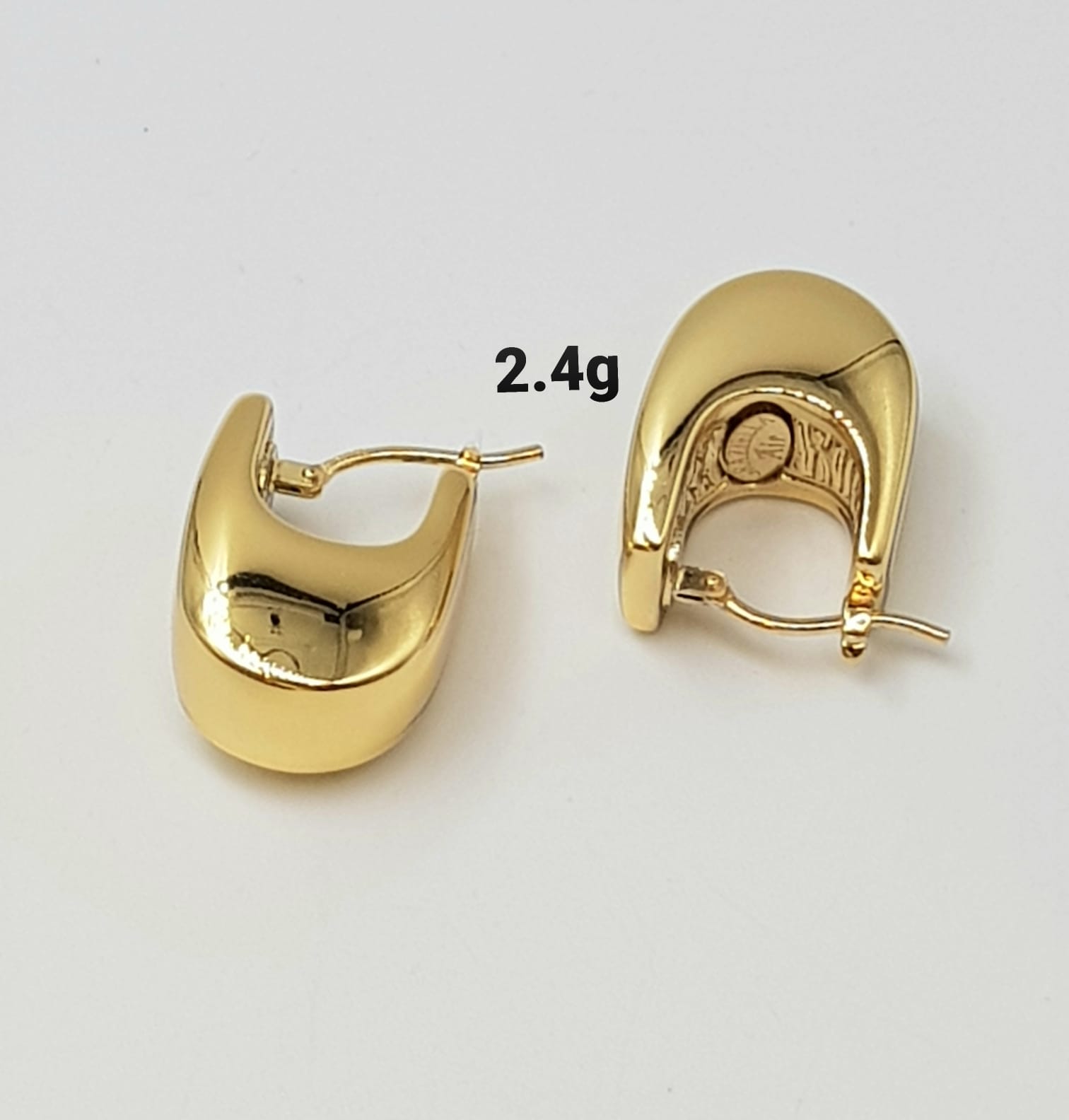 18k Gold earrings Gratzilla 