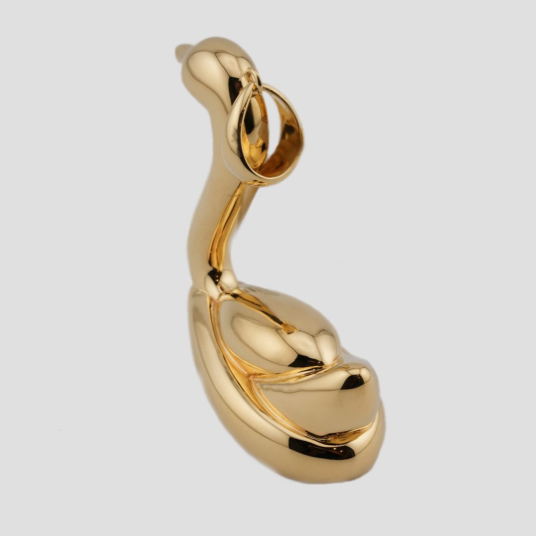 18K Gold Pendant 