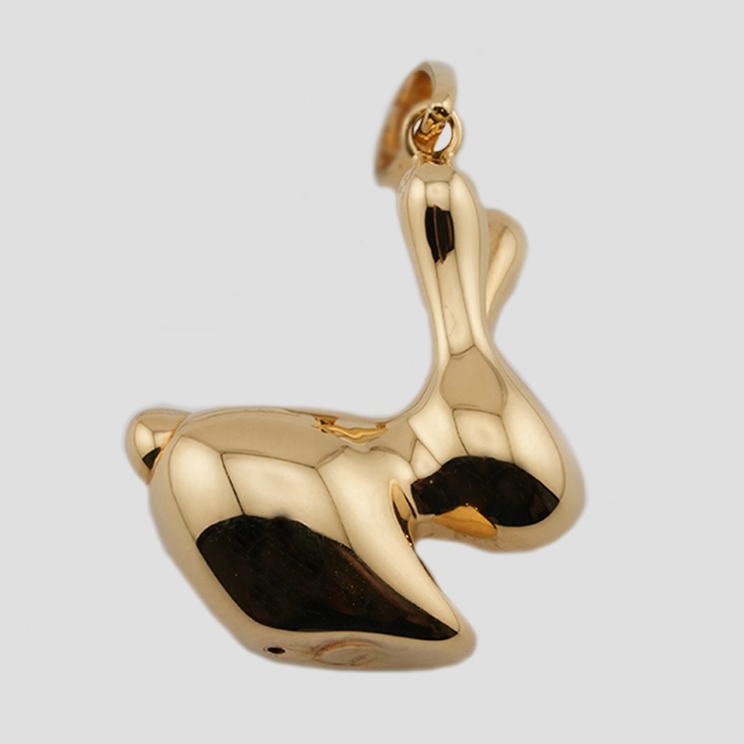 18K Gold Pendant 