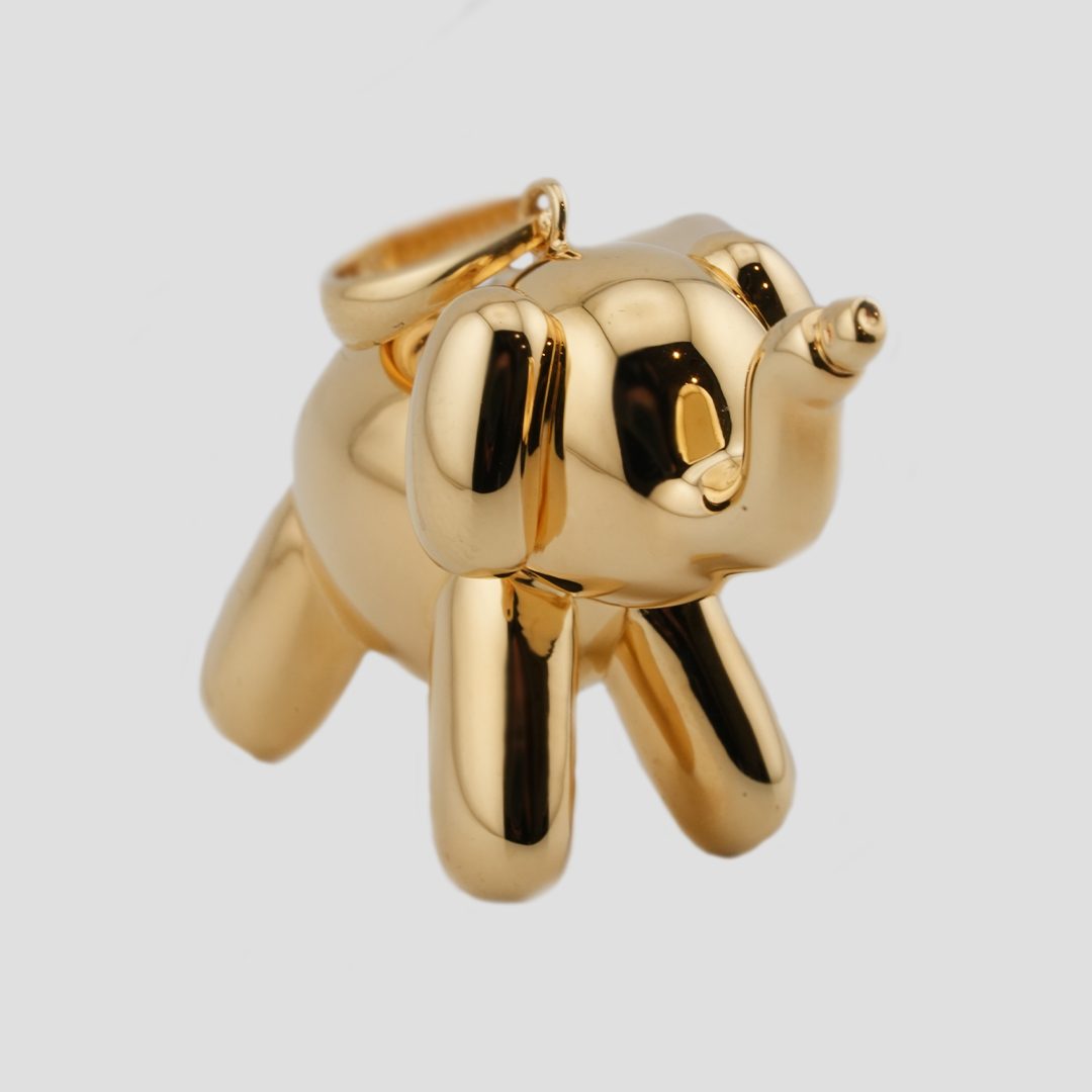 18K Gold Pendant 