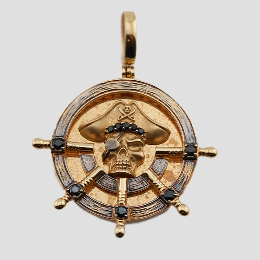 18K gold pendants