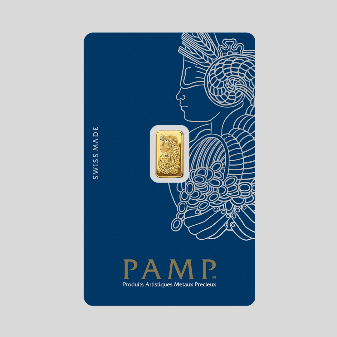 1 gr gold bar