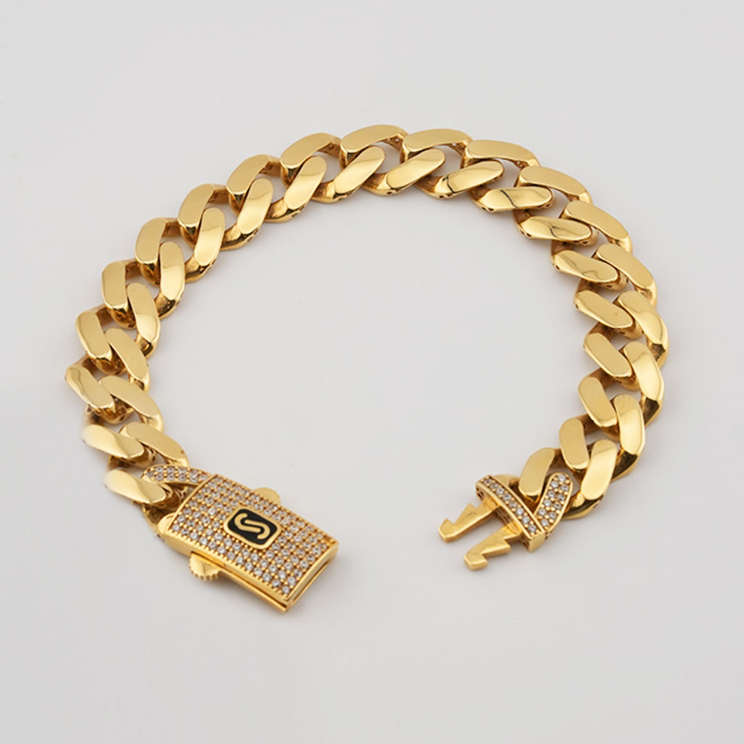 18K gold bracelet