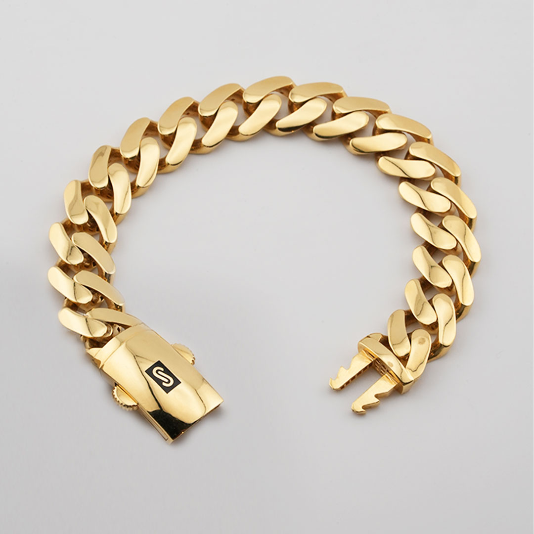 18K gold bracelet
