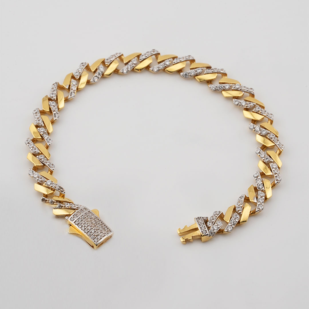 18K gold bracelet