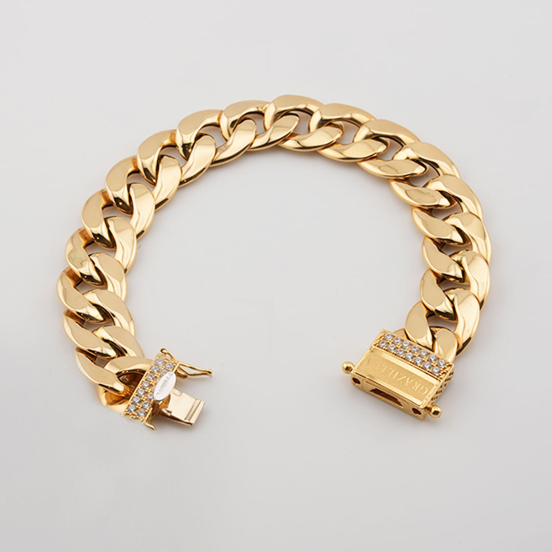 18K gold bracelet