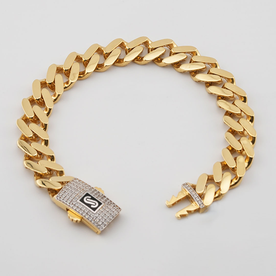 18K gold bracelet