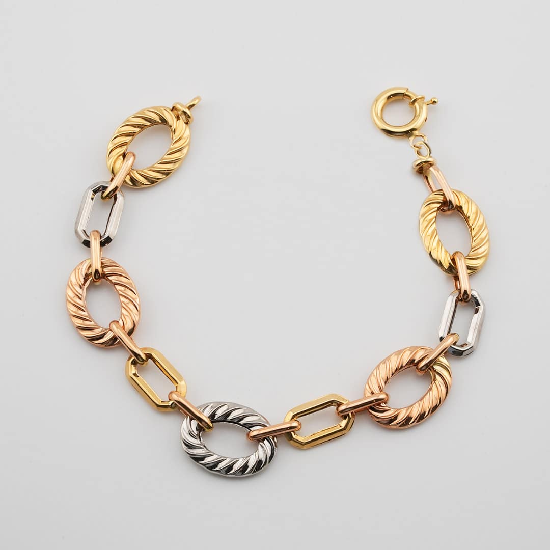 18K Gold bracelets