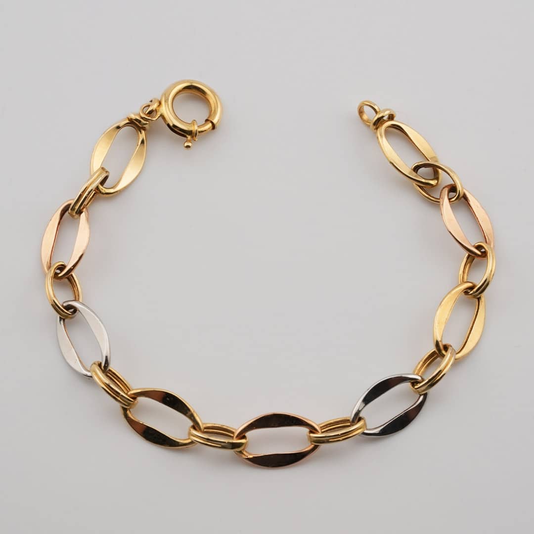 18K Gold bracelets