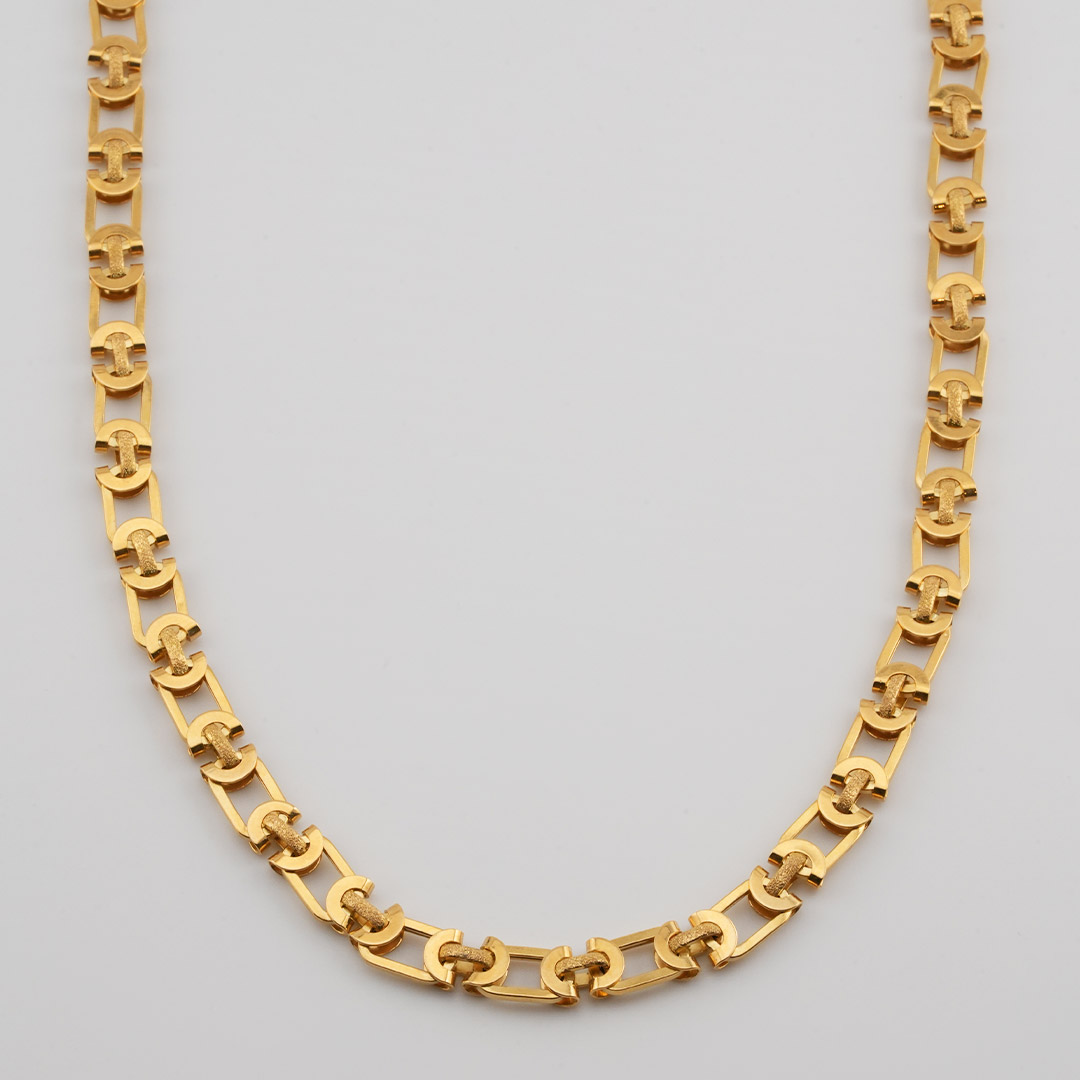 18K gold chains