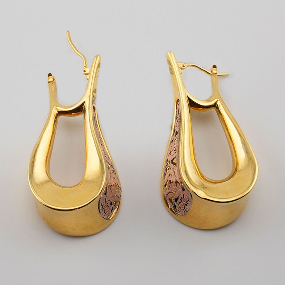 18K Gold Earring - graziella