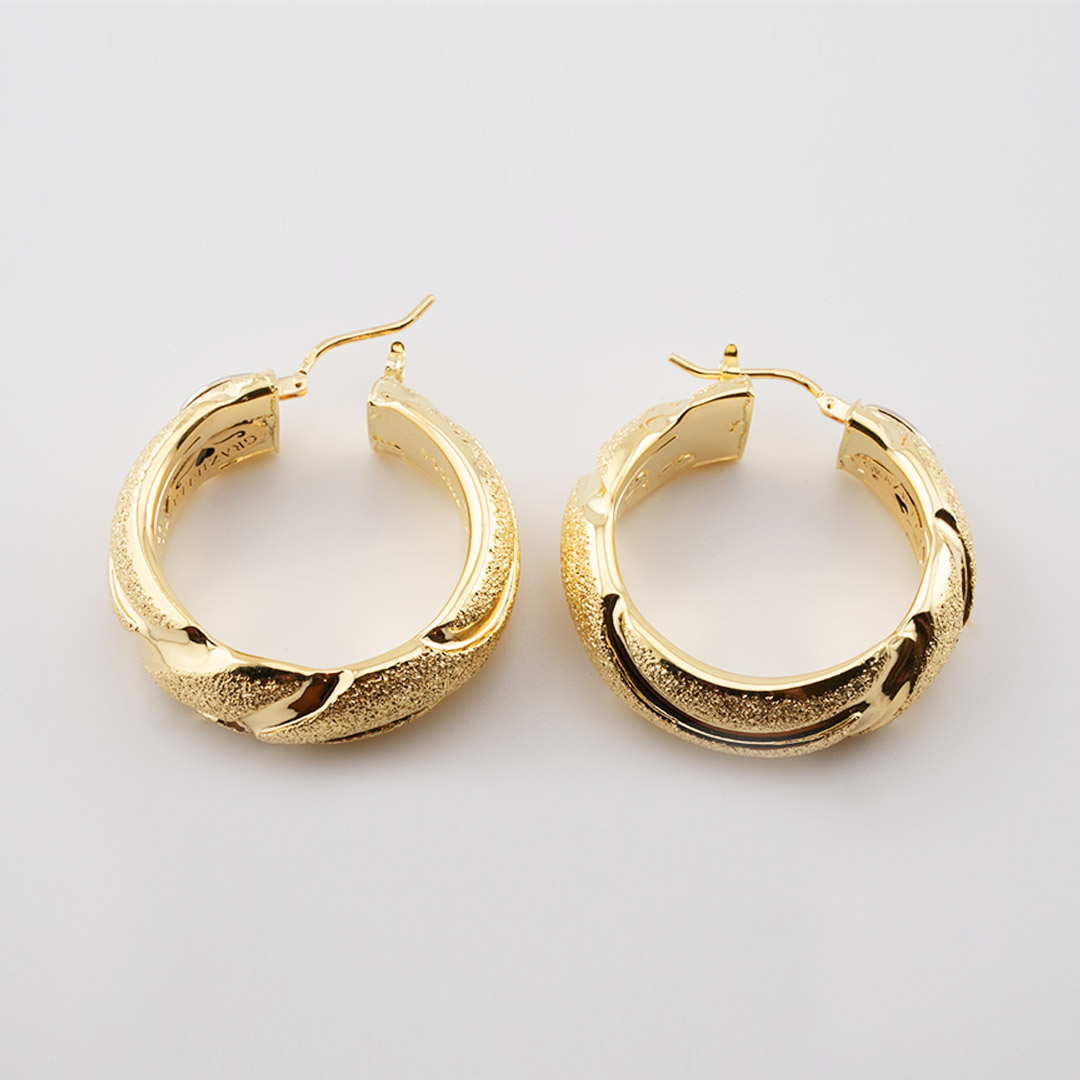 18K Gold Earring - graziella