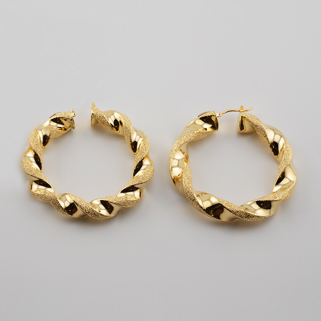 18K Gold Earring - graziella