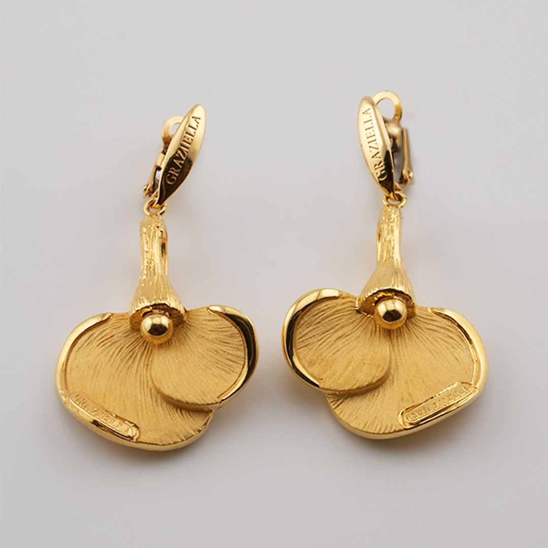 18K Gold Earring - graziella