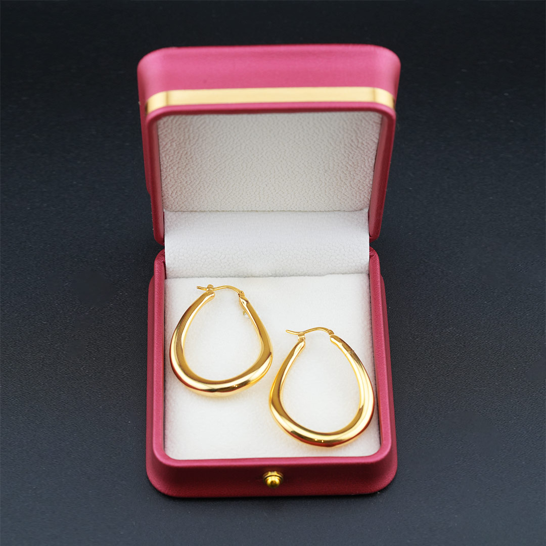18K Gold Earrings