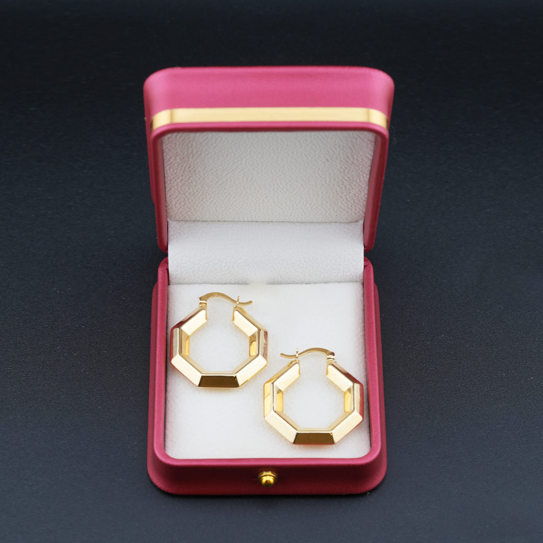 18K Gold Earrings
