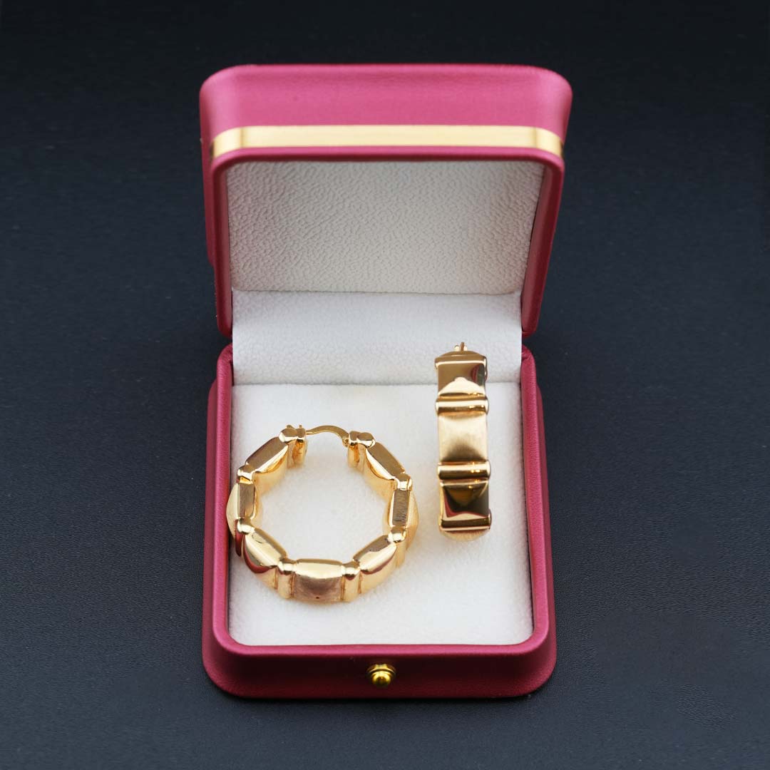 18K Gold Earrings