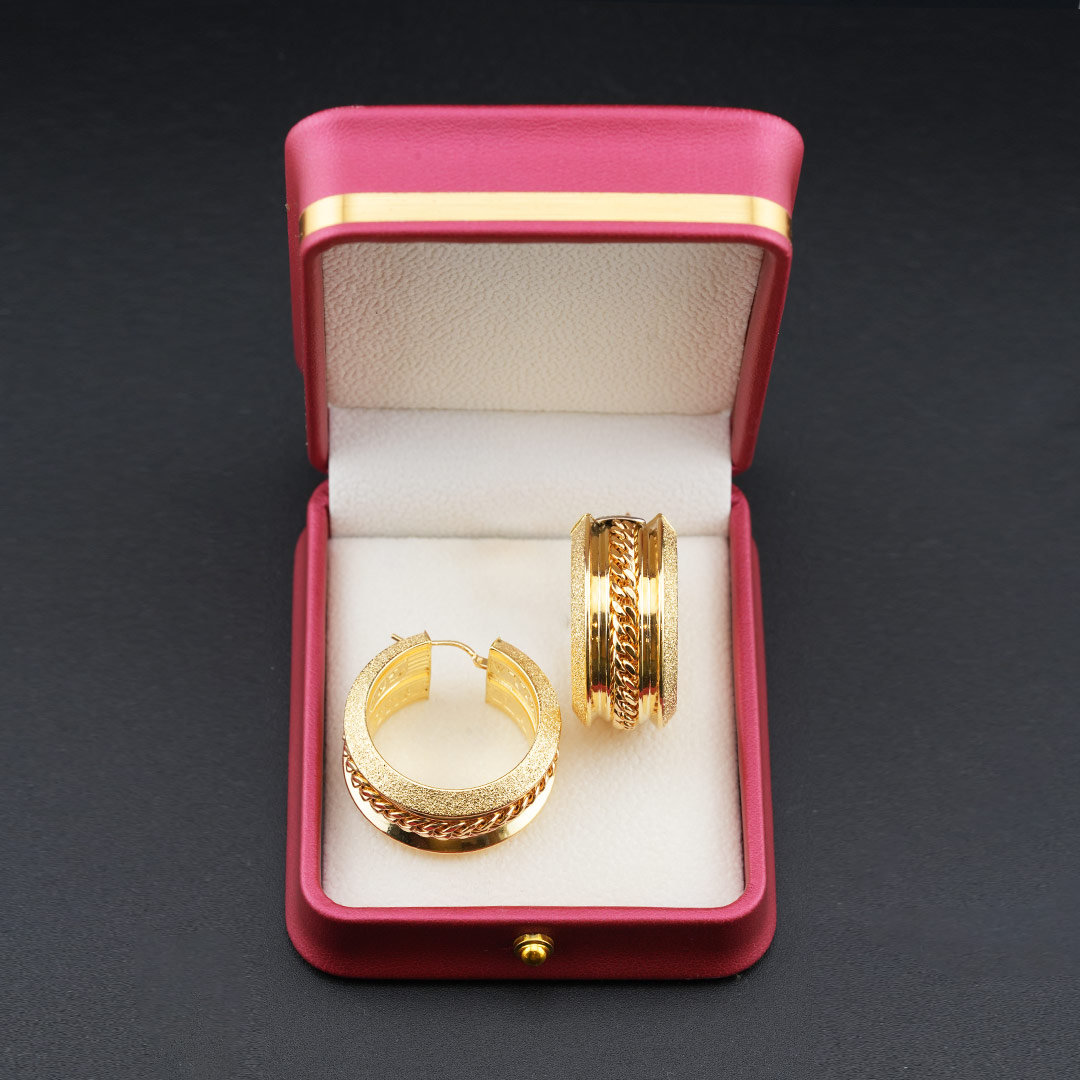 18K Gold Earrings
