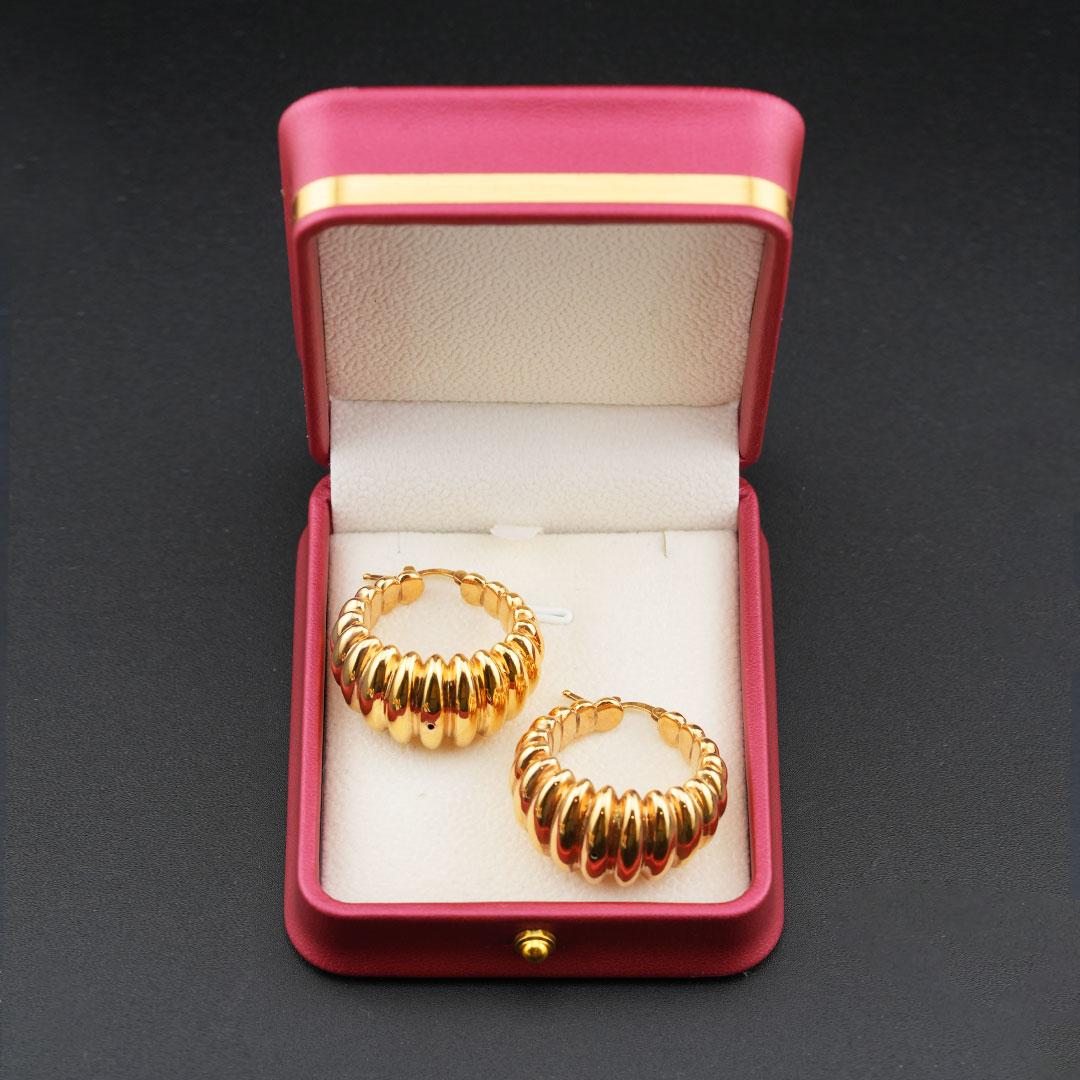 18K Gold Earrings