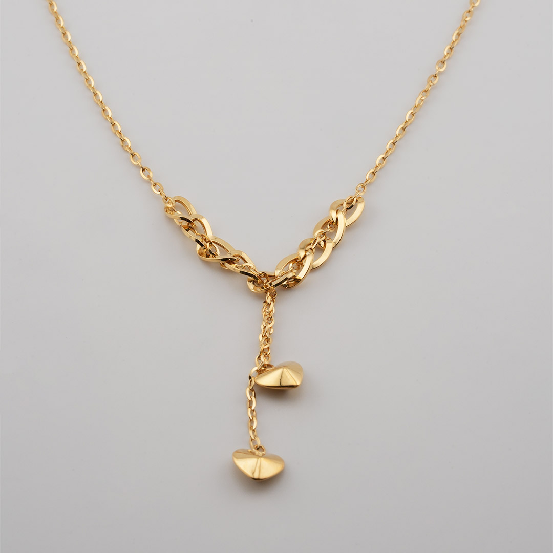 18K gold necklace