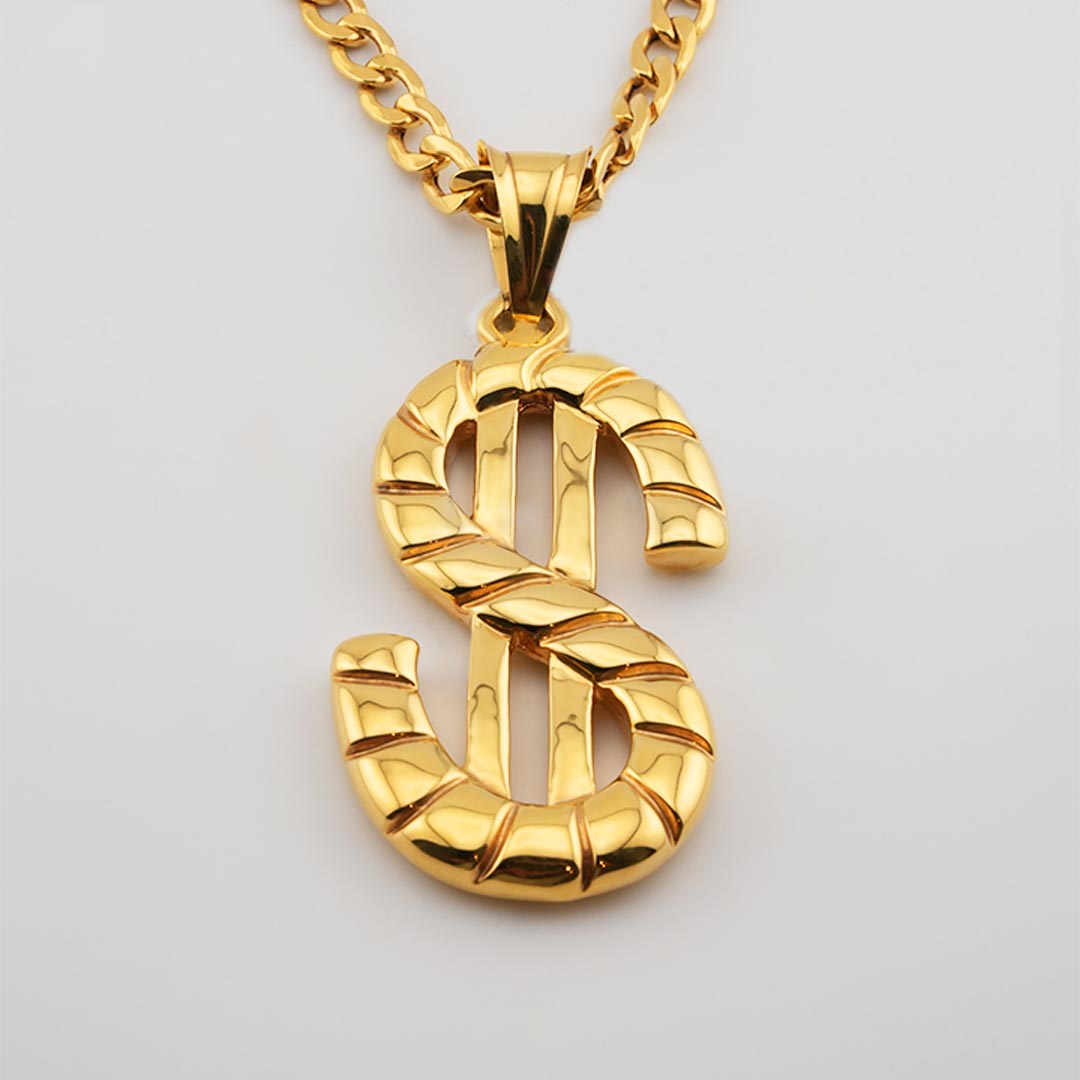 18K gold pendant