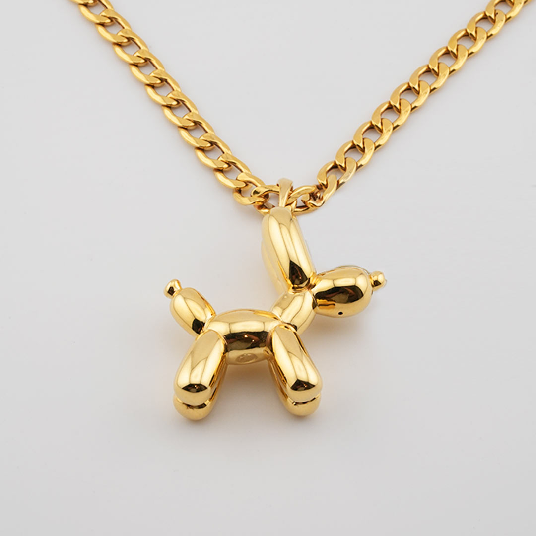 18K gold pendant