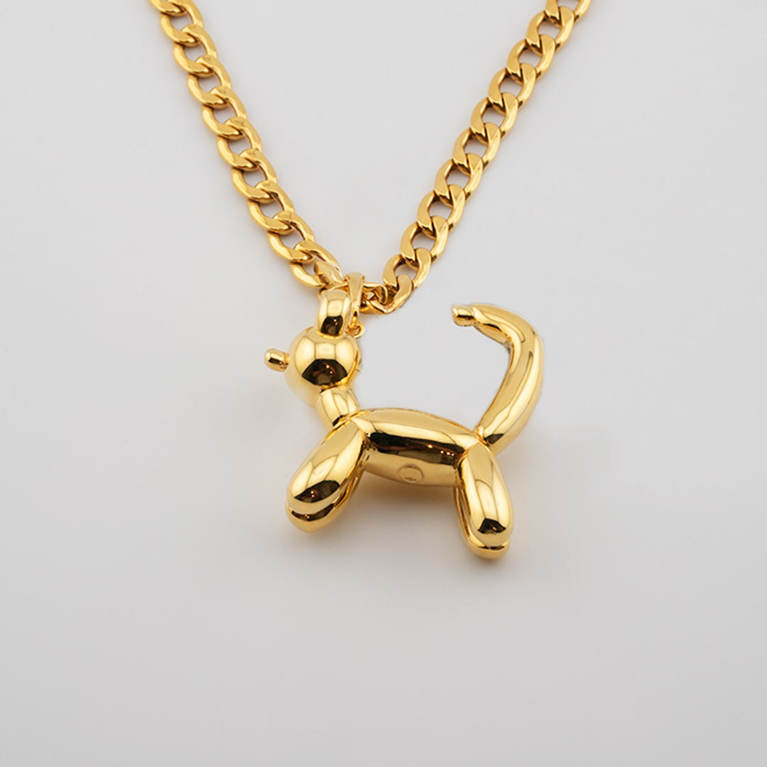 18K gold pendant