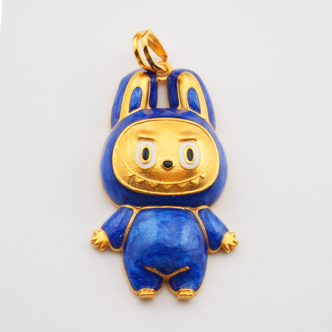 21 K gold pendants