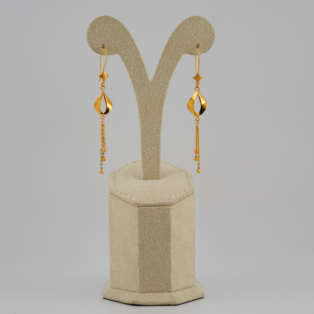 21K Gold Earrings