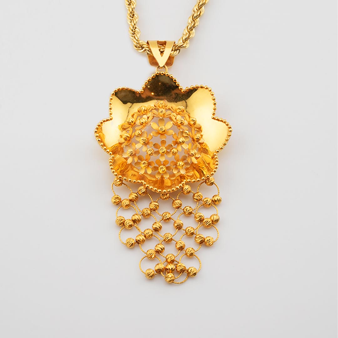 21K Gold pendants