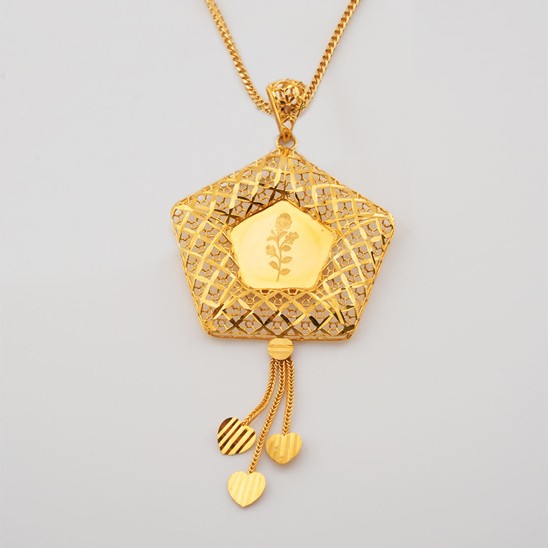 21K Gold pendants